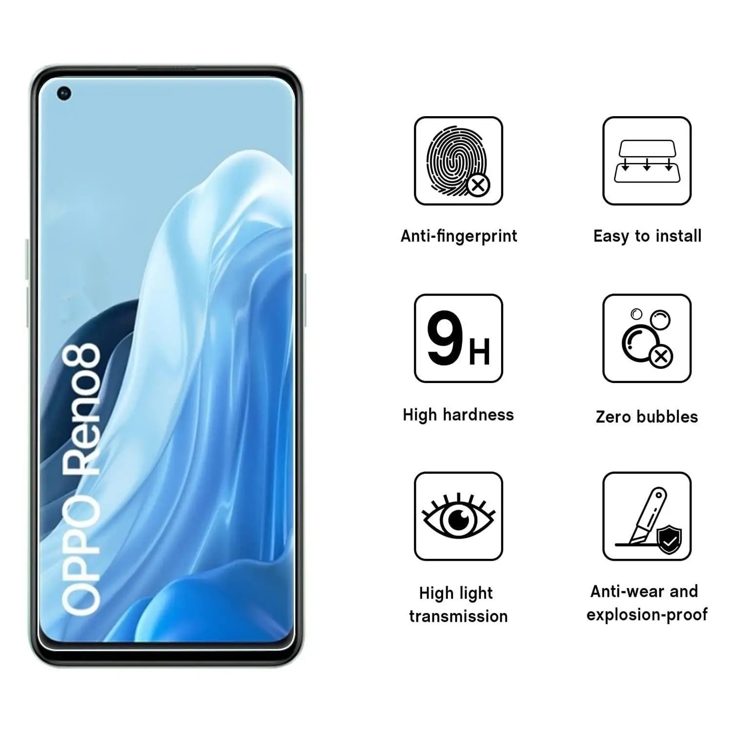 3Pcs Tempered Glass For OPPO A - Oppo A78 recension och pris