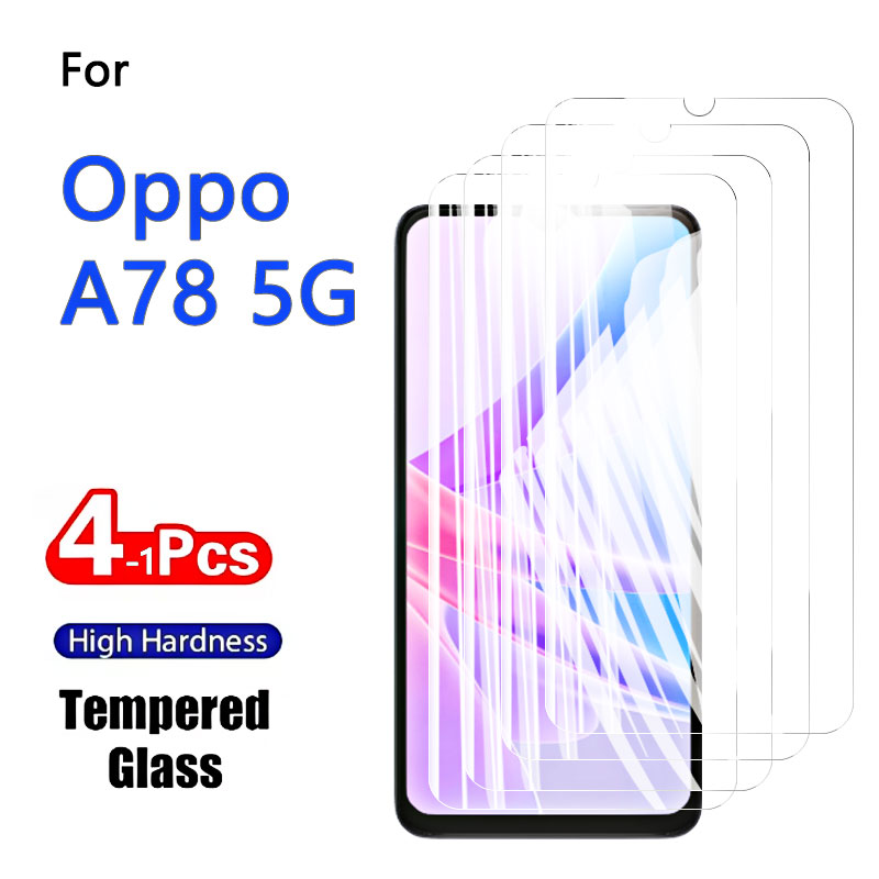 1-4PCS Screen Protectors For O - Oppo A78 recension och pris