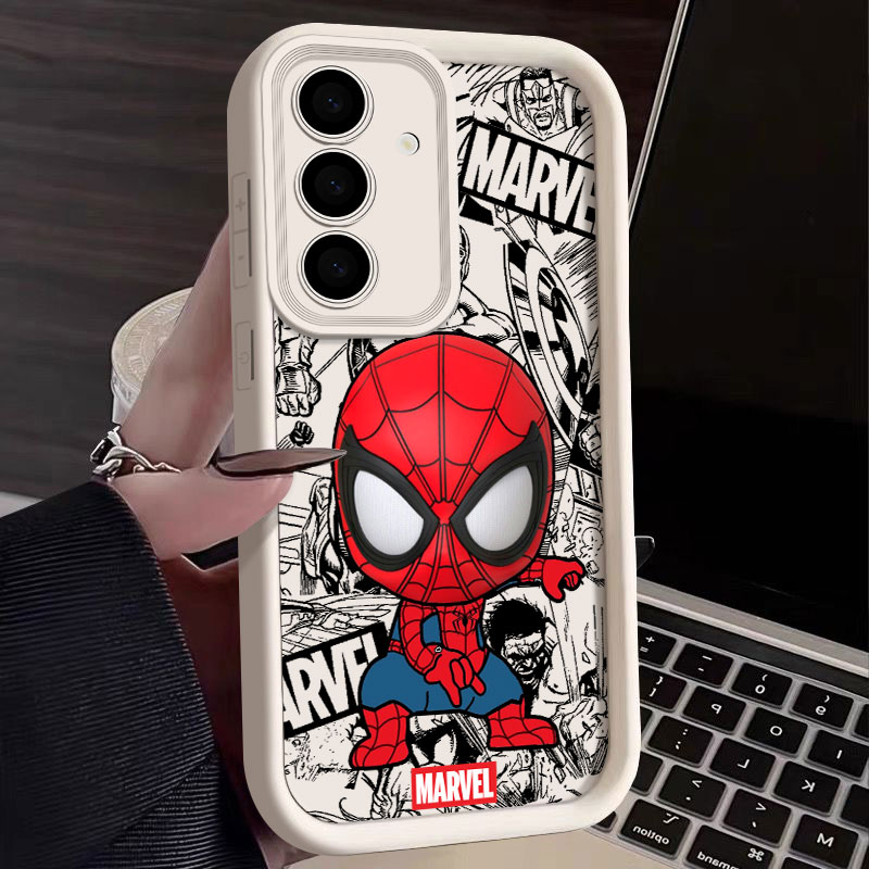 Marvel Spiderman Cute Fundas F - Samsung Galaxy S24 recension och pris