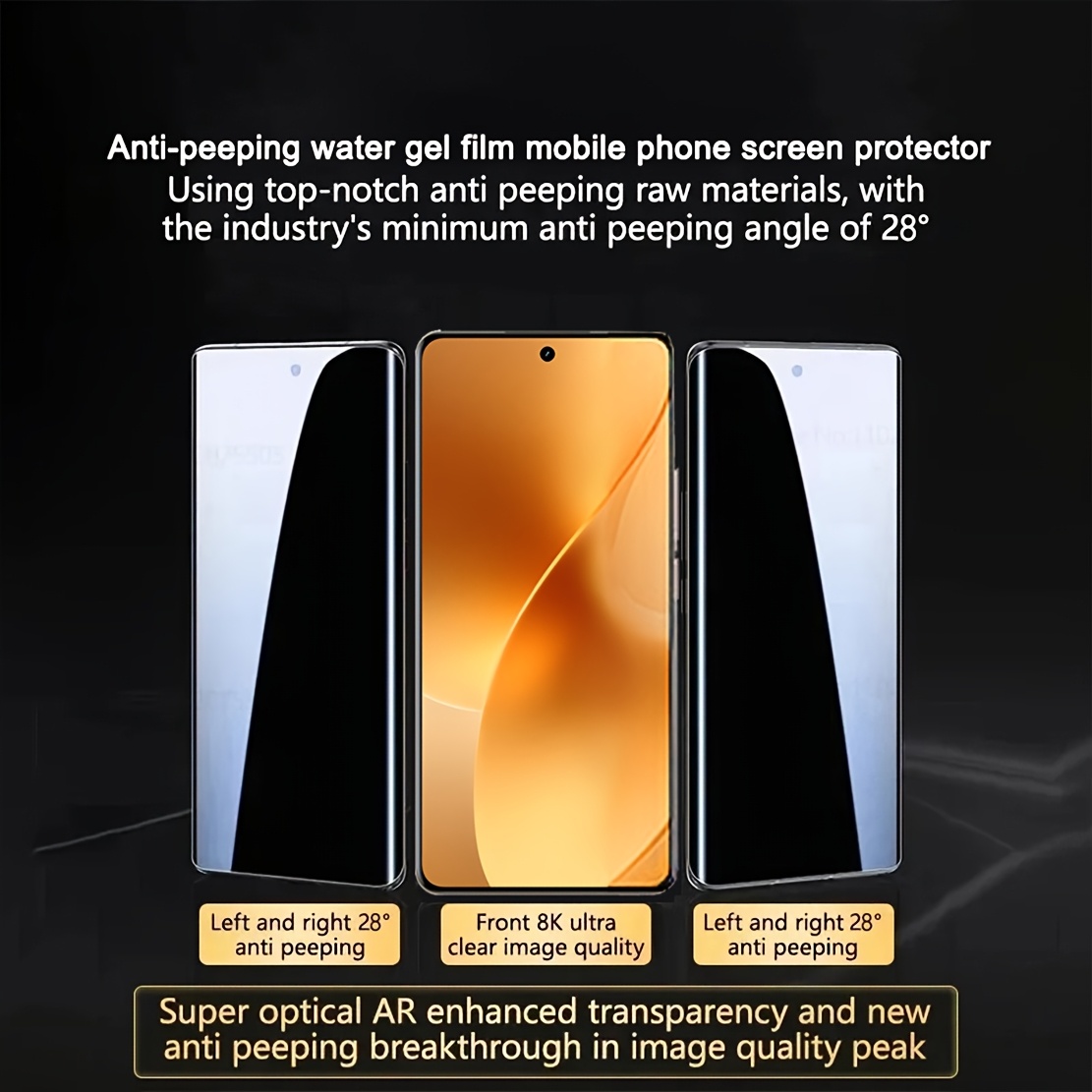 3Pcs Privacy Hydrogel Film For - Oppo A78 recension och pris
