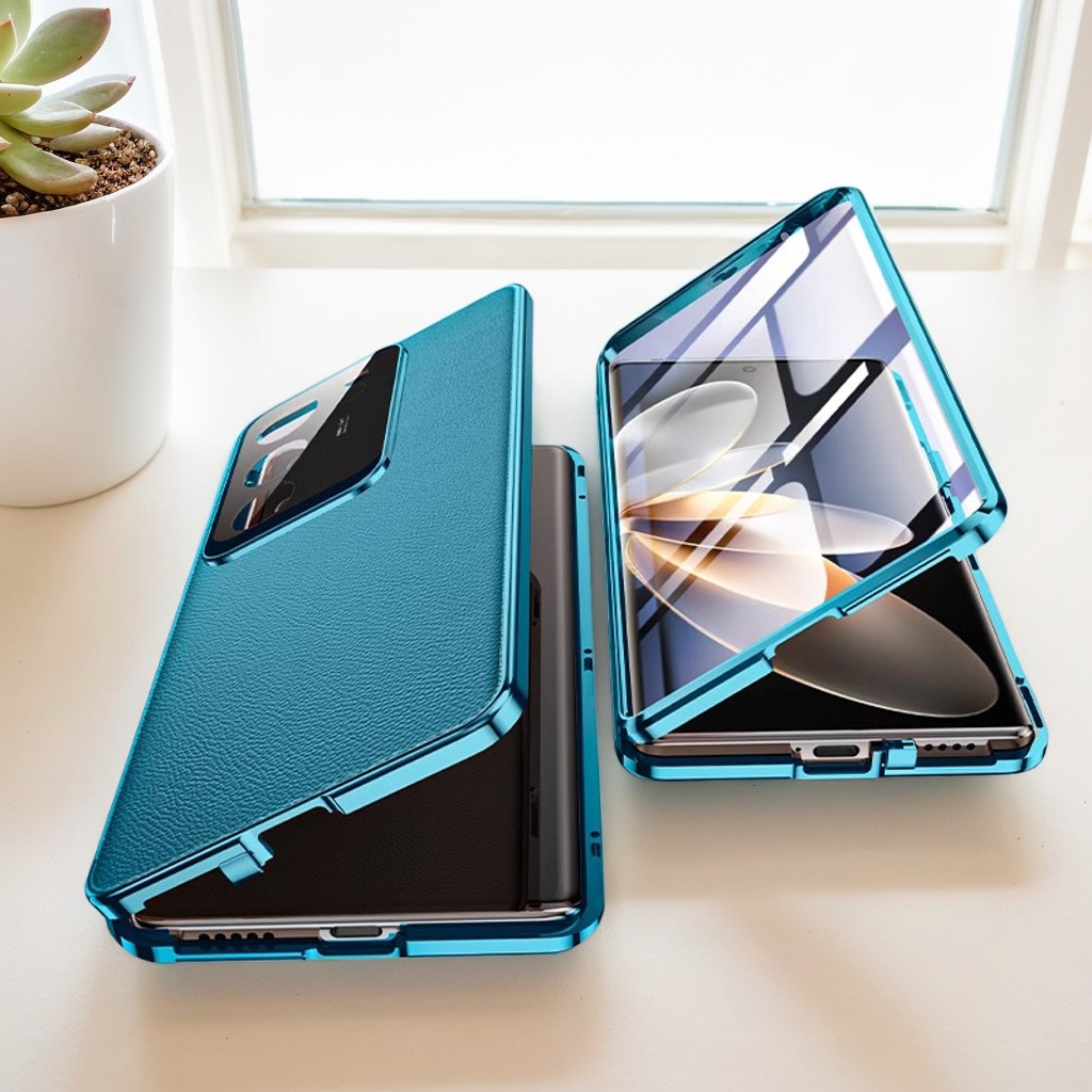 Luxury Leather Glass 360° Cove - Realme Gt 6 recension och pris
