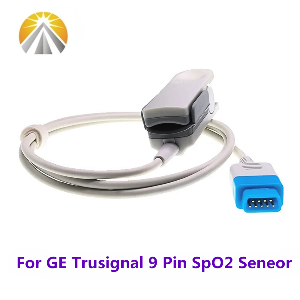 SPO2 Sensor 9 Pin For GE Datex - Breath Rate Monitor recension och pris