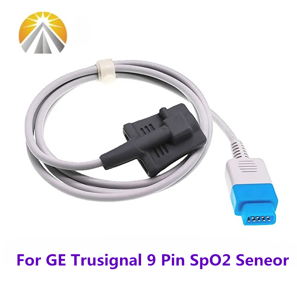 SPO2 Sensor 9 Pin For GE Datex - Breath Rate Monitor recension och pris