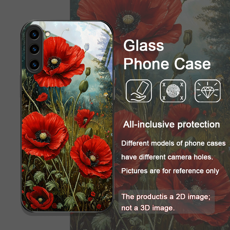 Retro Poppy Flower Bloom Hot R - Samsung Galaxy S24 recension och pris