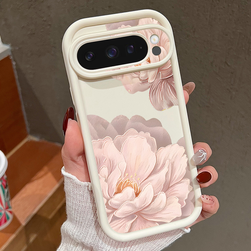 Pink Flowers Patterned Soft TP - Google Pixel 9 recension och pris
