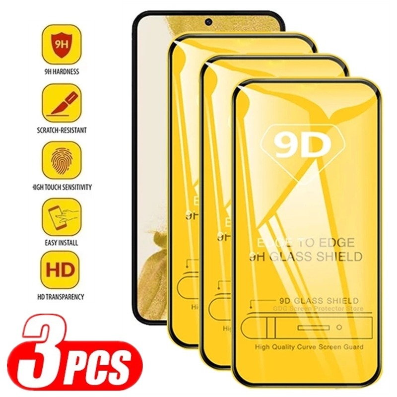 3Pcs 9D Full Cover Screen Prot - Realme Gt 6 recension och pris