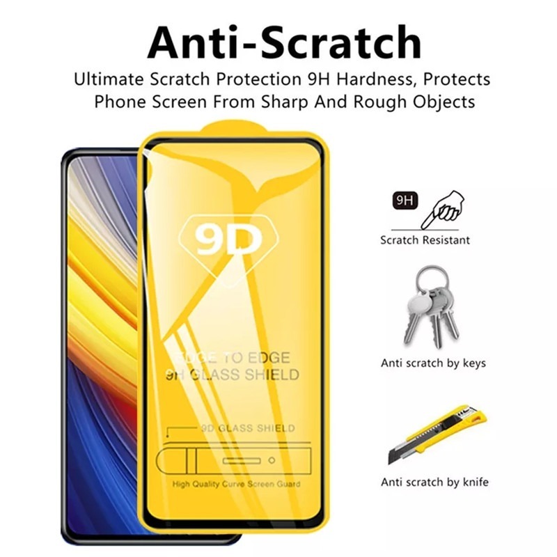 3Pcs 9D Full Cover Screen Prot - Realme Gt 6 recension och pris
