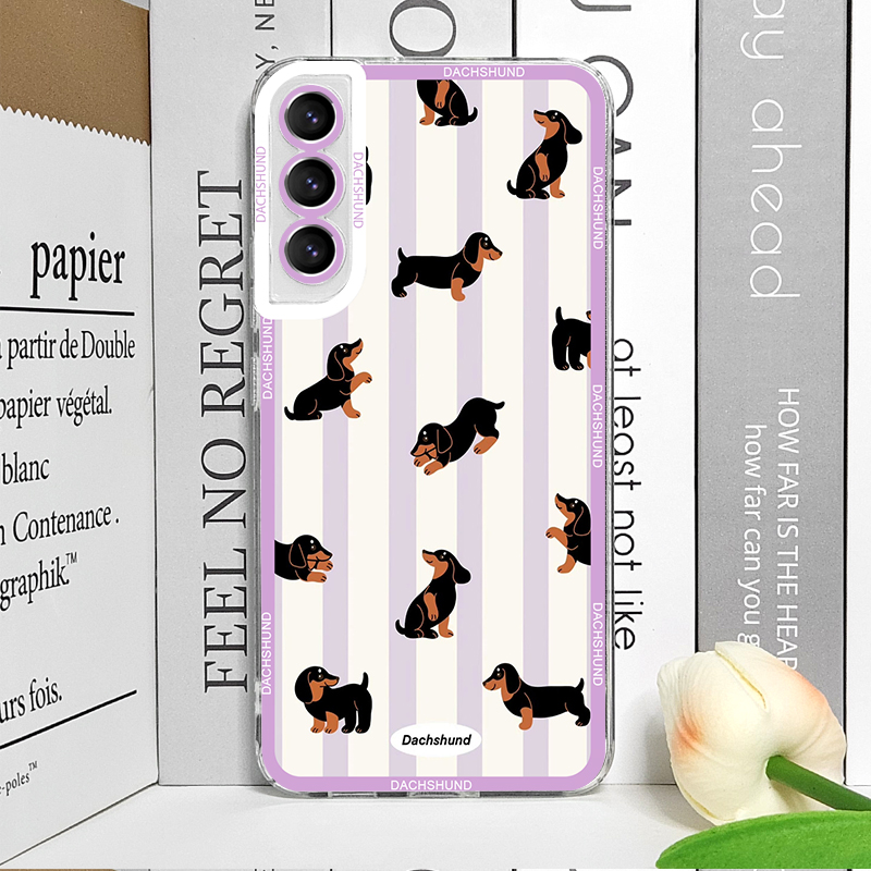 Cute Sausage Dog Phone Case fo - Samsung Galaxy S24 recension och pris