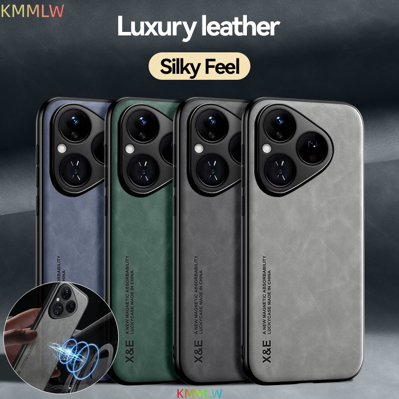 Luxury Leather Case For Huawei - Huawei Pura 70 recension och pris