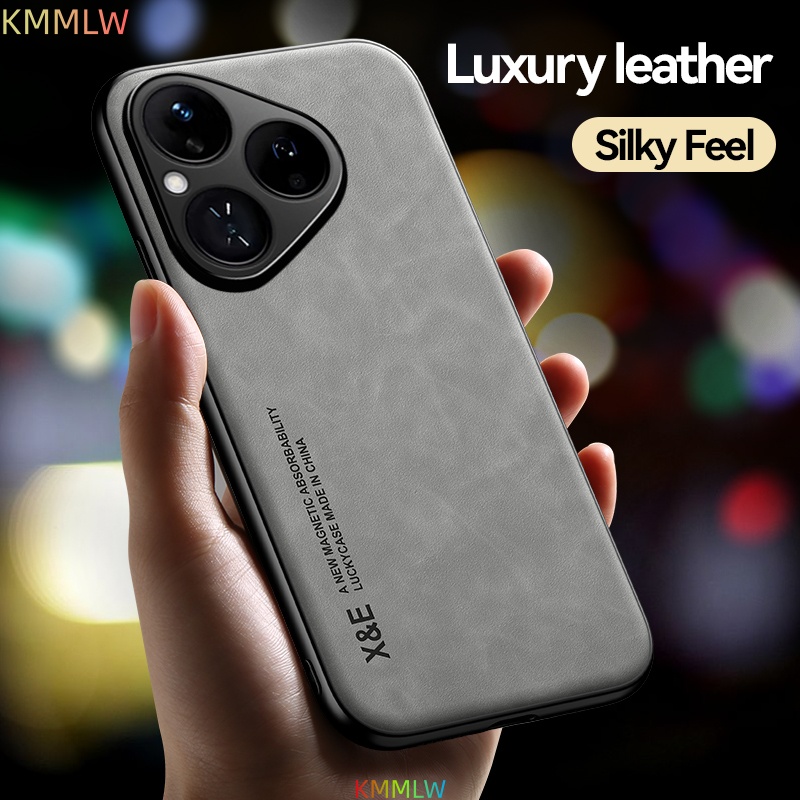 Luxury Leather Case For Huawei - Huawei Pura 70 recension och pris