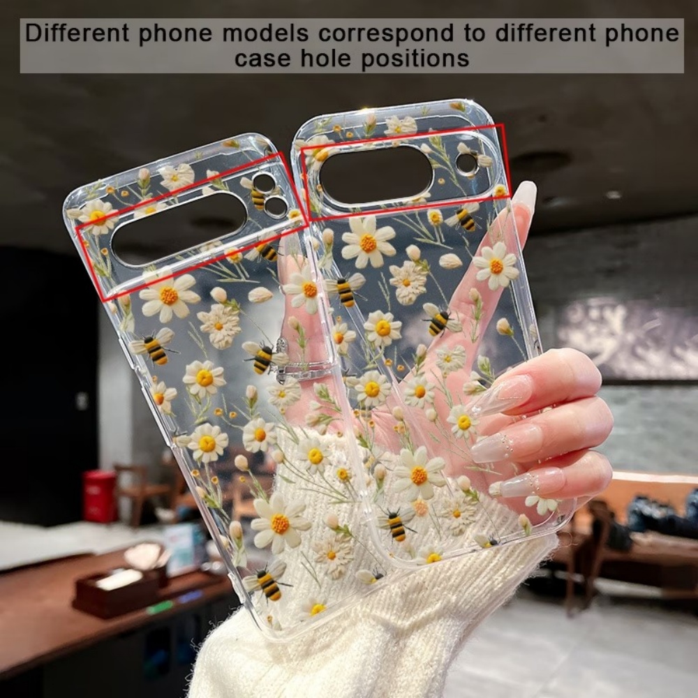 Cute Honeybee Flower Pattern S - Google Pixel 8A recension och pris