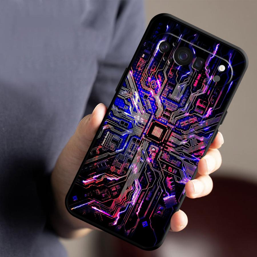 Retro Circuit Board Funda Phon - Google Pixel 8A recension och pris