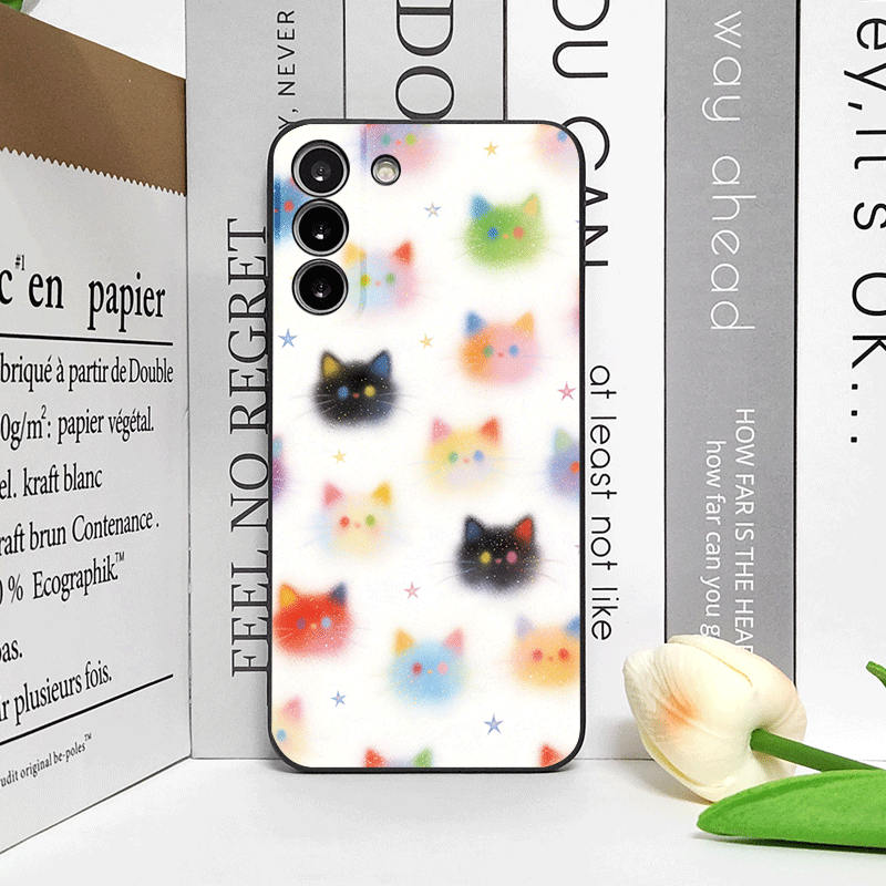 Funny Graffiti Colorful Cat He - Huawei Mate 60 recension och pris